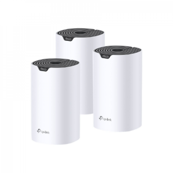 AC1900 Whole Home Mesh Wi-Fi System | Deco S7 (3-pack) | 802.11ac | 10/100/1000 Mbit/s | Ethernet LAN (RJ-45) ports 1 | Mesh Support Yes | MU-MiMO Yes | No mobile broadband | Antenna type Internal