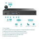 TP-LINK | Network Video Recorder | VIGI NVR2016H | 2 | 16-Channel