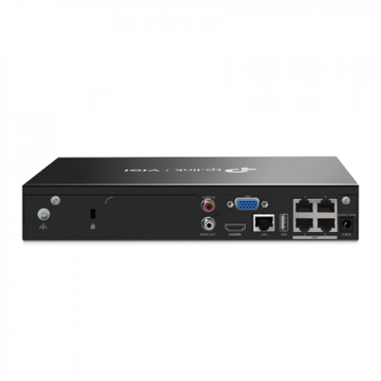TP-LINK | PoE+ Network Video Recorder | VIGI NVR1004H-4P | 1 | 4-Channel