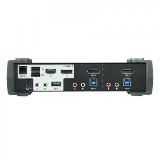 Aten | 2-Port USB 3.0 4K DisplayPort MST KVMP Switch | CS1922M-AT-G