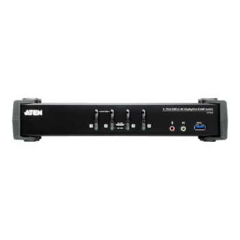 Aten | 4-Port USB 3.0 4K DisplayPort KVMP Switch | CS1924-AT-G