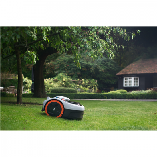 Segway | Navimow Robot Lawn Mower | i105E | Mowing Area 500 m² | Waterproof IPX6 | 58 dB | Charging station, antenna, antenna stand, power cord