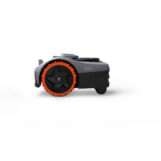 Segway | Navimow Robot Lawn Mower | i105E | Mowing Area 500 m² | Waterproof IPX6 | 58 dB | Charging station, antenna, antenna stand, power cord