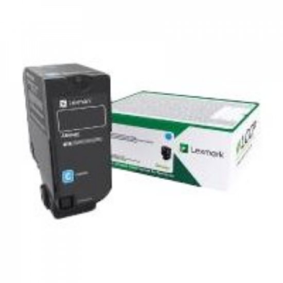 Lexmark CS725 Cyan Return Programme 12K Toner Cartridge | Lexmark 74C2HC0 | CS725 12K Toner Cartridge | Toner cartridge | Cyan