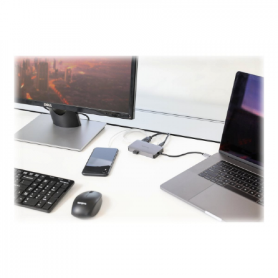 Targus | USB-C DP Alt Mode Single Video 4K HDMI/VGA Docking Station with 100W PD Pass-Thru | DOCK419EUZ | VGA (D-Sub) ports quantity 1 | HDMI ports quantity 1