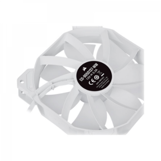 Corsair | 120mm White PWM Fan, Triple Pack with Lighting Node CORE | iCUE SP120 RGB ELITE Performance | Case Fan