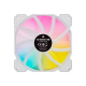 Corsair | 120mm White PWM Fan, Triple Pack with Lighting Node CORE | iCUE SP120 RGB ELITE Performance | Case Fan