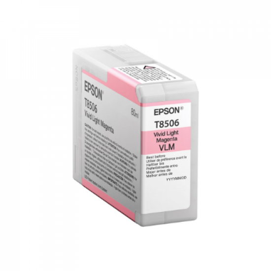 Epson Epson | C13T85060N | Epson T8506 - vivid light magenta - original - ink cartridge | Ink cartridge | Vivid light magenta