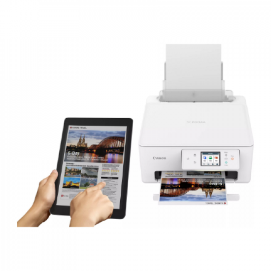 Canon Multifunctional printer | PIXMA TS7650i | Inkjet | Colour | A4 | Wi-Fi | White
