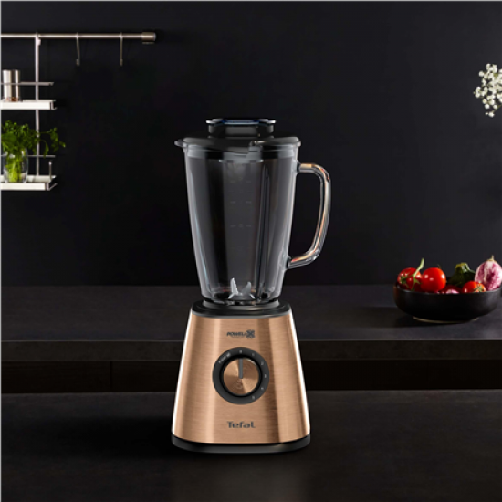 TEFAL | Blender | BlendForce BL439G10 | Tabletop | 800 W | Jar material Glass | Jar capacity 1.75 L | Ice crushing | Copper