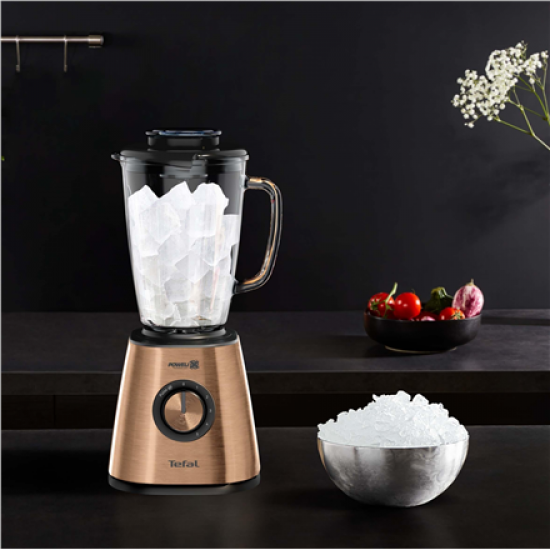 TEFAL | Blender | BlendForce BL439G10 | Tabletop | 800 W | Jar material Glass | Jar capacity 1.75 L | Ice crushing | Copper