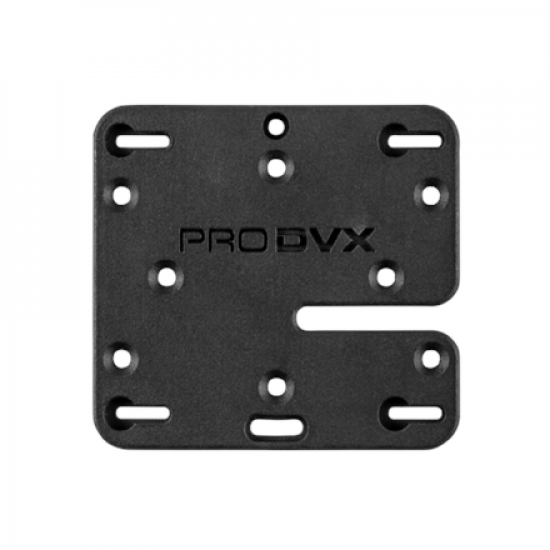ProDVX | GM 75 Single Plate Glass Mount Bracket | Black