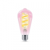 Philips Smart WiFi Filament Clear ST64 RGB | E27 | 6.3 W | Full colour