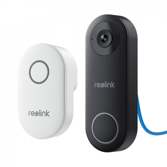 Reolink | D340P Smart 2K+ Wired PoE Video Doorbell with Chime