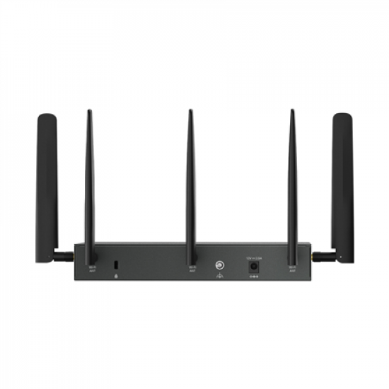 Omada 4G+ Cat6 AX3000 Gigabit VPN Router | ER706W-4G | 802.1q | 10/100/1000 Mbit/s | Mesh Support Yes | MU-MiMO Yes | Antenna type Detachable | 60 month(s)