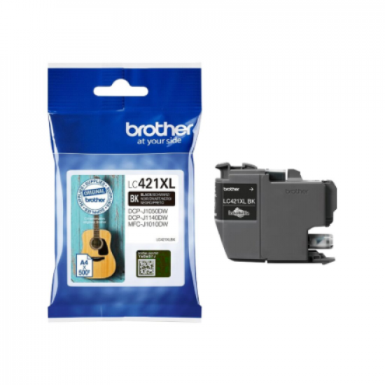 Brother Brother LC | LC421XLBK | Brother LC421XLBK - High Yield - black - original - ink cartridge | Ink cartridge | Black