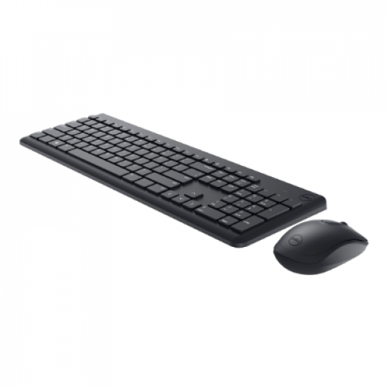 Dell Keyboard and Mouse | KM3322W | Keyboard and Mouse Set | Wireless | Batteries included | Ukrainian | Black | Wireless connection