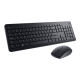 Dell Keyboard and Mouse | KM3322W | Keyboard and Mouse Set | Wireless | Batteries included | Ukrainian | Black | Wireless connection