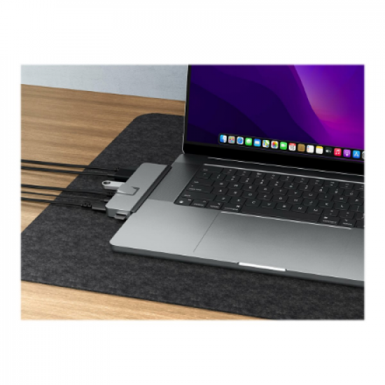 Hyper | HyperDrive DUO PRO 7-in-2 USB-C Hub for MacBook Air/Pro 2016-2020 | Ethernet LAN (RJ-45) ports 1 | HDMI ports quantity 1