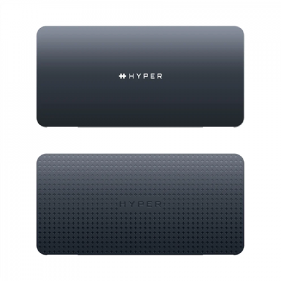 Hyper | HyperDrive Universal Silicon Motion USB-C 10-in1 Dual HDMI Docking Station | Ethernet LAN
