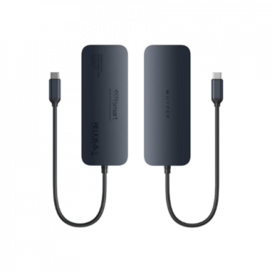 Hyper | HyperDrive EcoSmart Gen.2 Universal USB-C 10-in-1 Hub with 140 W PD3.1 Power Pass-thru | Ethernet LAN (RJ-45) ports 1 | HDMI ports quantity 1