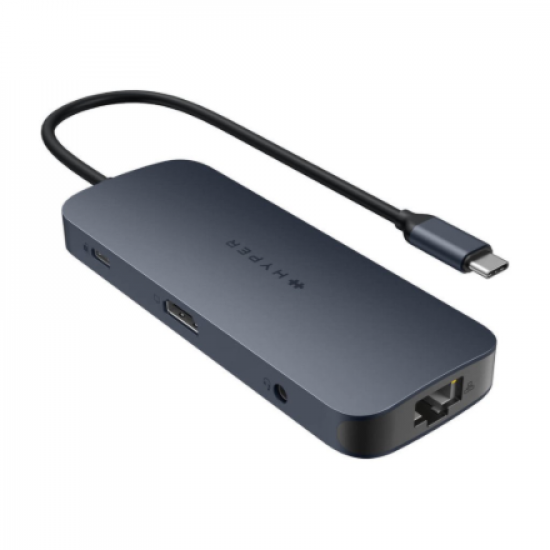 Hyper | HyperDrive EcoSmart Gen.2 Universal USB-C 10-in-1 Hub with 140 W PD3.1 Power Pass-thru | Ethernet LAN (RJ-45) ports 1 | HDMI ports quantity 1