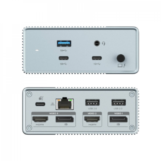 Hyper | HyperDrive GEN2 12-in-1 USB-C Docking Station | Ethernet LAN (RJ-45) ports 1 | HDMI ports quantity 2