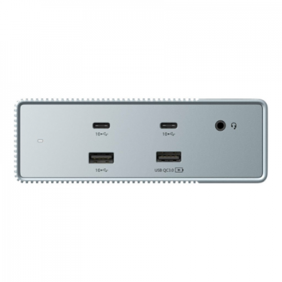 Hyper | HyperDrive Universal GEN2 15-in-1 USB-C Triple Video Docking Station For MST enabled devices | Ethernet LAN (RJ-45) ports 1 | DisplayPorts quantity 2 | HDMI ports quantity 2