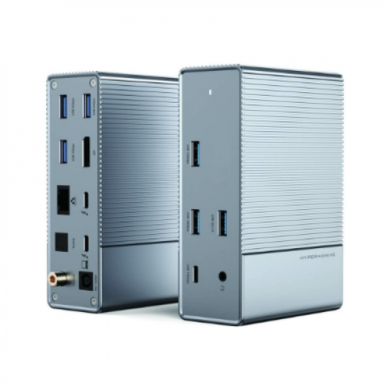 Hyper | Docking Station | HyperDrive Universal GEN2 ThunderBolt 3 | Ethernet LAN (RJ-45) ports 1 | DisplayPorts quantity 1 | Ethernet LAN