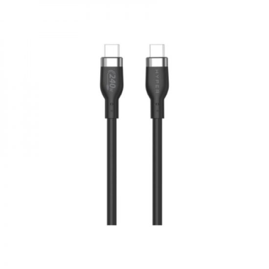 Hyper | 1M Silicone 240W USB-C Charging Cable | USB-C to USB-C