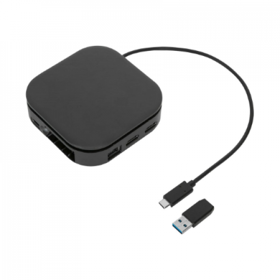 Targus | Universal DisplayLink USB-C Dual Monitor Travel Docking Station, 80W | HDMI ports quantity 2 | Ethernet LAN
