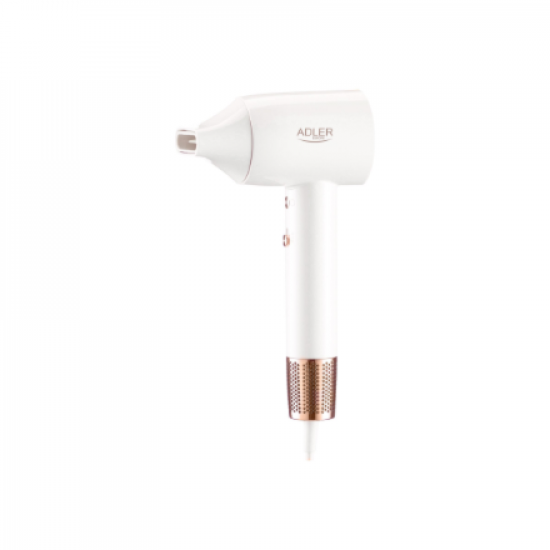 Adler Hair Dryer | SUPERSPEED AD 2272 | 1800 W | Number of temperature settings 3 | Ionic function | White