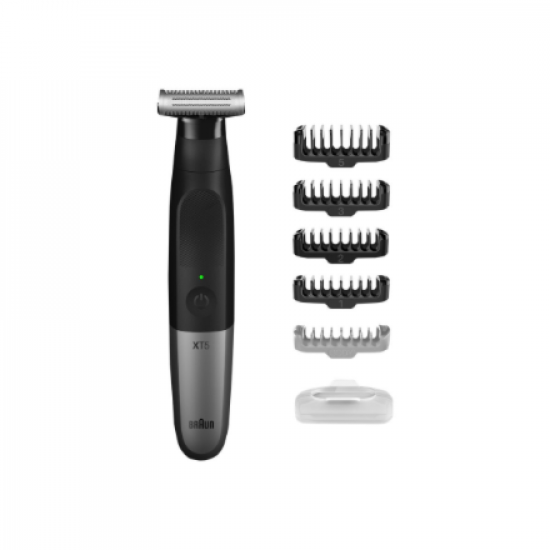 Braun | Hybrid Hair, Beard, Body Trimmer | XT5100 Series X | Operating time (max) 60 min | Wet & Dry | Black