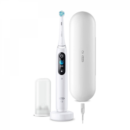 Oral-B | Electric Toothbrush | iO9 Series | Rechargeable | For adults | Number of brush heads included 1 | Number of teeth brushing modes 7 | White