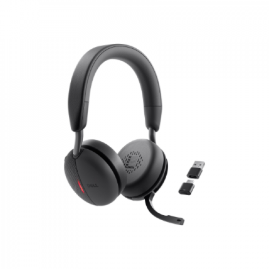 Dell | Pro On-Ear Headset | WL5024 | Built-in microphone | Wireless | ANC | Black