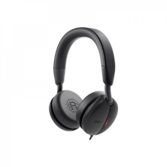 Dell | Pro Wired On-Ear Headset | WH5024 | Built-in microphone | USB Type-A | ANC | Black