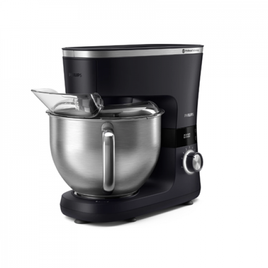Philips Kitchen Machine with Mix | HR7962/21 7000 Series | 1000 W | Number of speeds 8 | Bowl capacity 5.5 L | Black