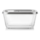 Caso Glass Vacuum Container with Plastic Lid | VacuBoxx Inox XL | Transparent