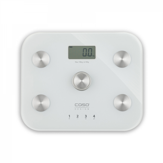 Caso | Scale | BodyEnergy Fit | Maximum weight (capacity) 150 kg | Accuracy 100 g | White