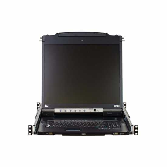 Aten 8-Port PS/2-USB VGA Dual Rail 19