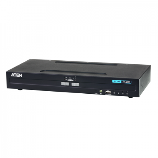 Aten 2-Port USB DisplayPort Secure KVM Switch (PSS PP v3.0 Compliant) | CS1182DP