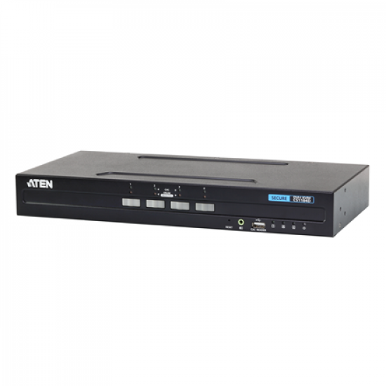 Aten 4-Port USB DVI Secure KVM Switch (PSS PP v3.0 Compliant) | CS1184D