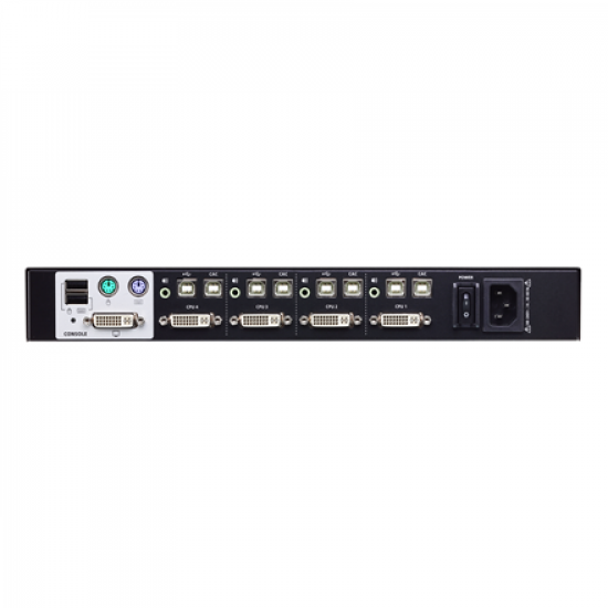 Aten 4-Port USB DVI Secure KVM Switch (PSS PP v3.0 Compliant) | CS1184D