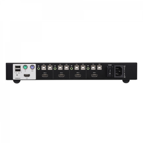 Aten 4-Port USB HDMI Secure KVM Switch (PSS PP v3.0 Compliant) | CS1184H