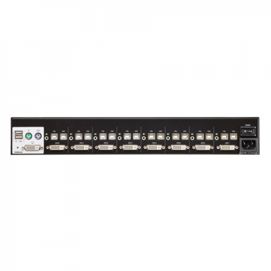 Aten 8-Port USB DVI Secure KVM Switch (PSS PP v3.0 Compliant) | CS1188D