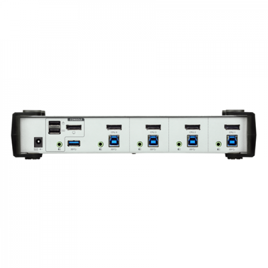 Aten 4-Port USB 3.0 DisplayPort KVMP Switch (Cables included) | CS1914