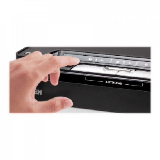 Aten 3-Port USB-C DisplayPort Hybrid KVMP Switch | CS1953