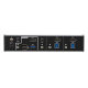 Aten 3-Port USB-C DisplayPort Hybrid KVMP™ Switch with power adapter | CS1953