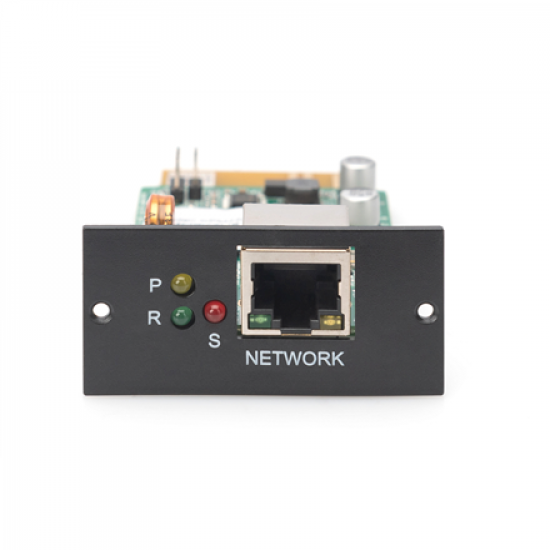 Digitus | SNMP and WEB card for DIGITUS OnLine UPS rack mount units | DN-170100-1