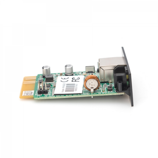 Digitus | SNMP and WEB card for DIGITUS OnLine UPS rack mount units | DN-170100-1